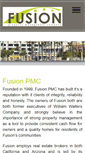 Mobile Screenshot of fusionpmc.com